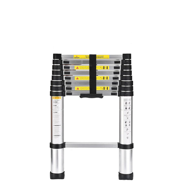 Escalera Multifunción Telescopica 9 Escalones Extensible 2,6 Mts