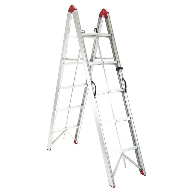 Escalera Aluminio plegable Ultra Compacta 5 escalones