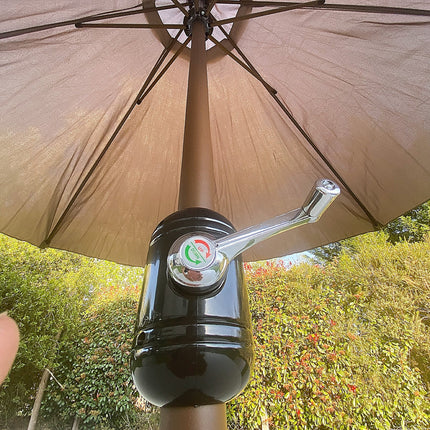 Sombrilla de Polyester de 2,7 mts con Manivela