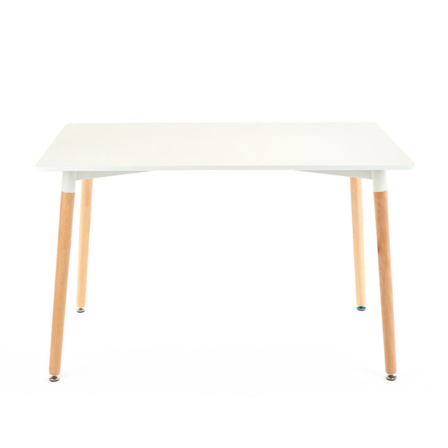 Set Mesa Eames 1.20mts + 4 Sillas de diseño Magnolia.