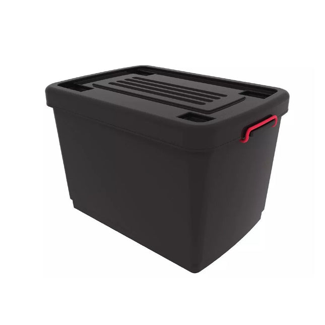 Set 2 Contenedores De Plástico Heavy Box 95 Lts