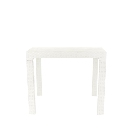 Mesa Monaco Rattan 90x90 + 4 Sillones Ibiza