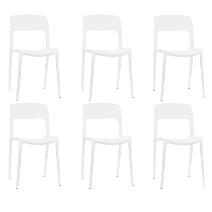 Set 6 Sillas de Diseño Nina