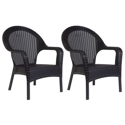 Set 2 Sillones Qatar Rattan