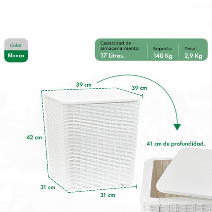 Set 2 Sillones Ibiza Rattan + Mesa Capri