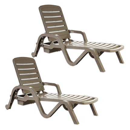 Set 2 Reposeras Toronto